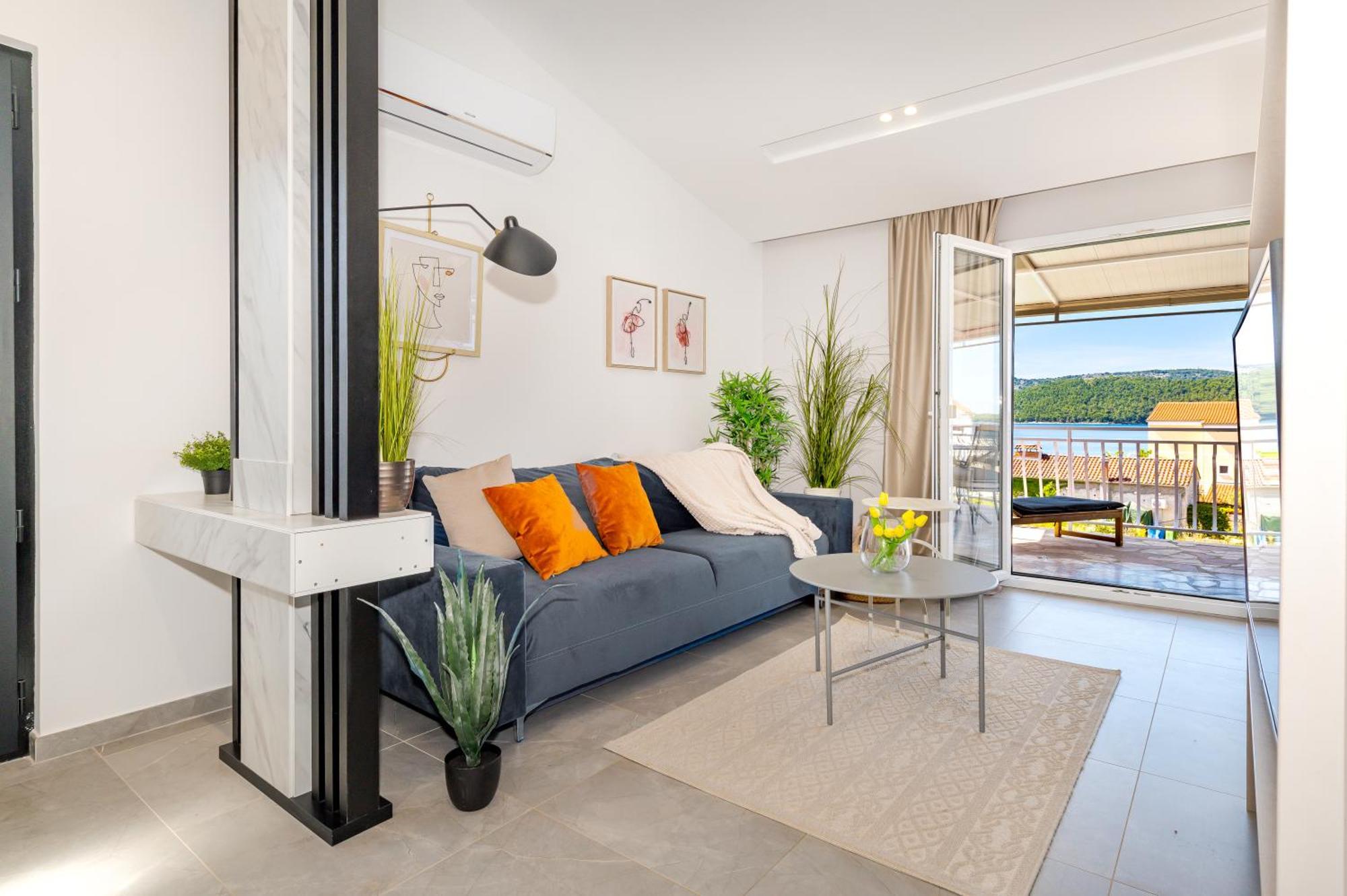 Danica Luxury Seaside Apartment Sibenik Bagian luar foto